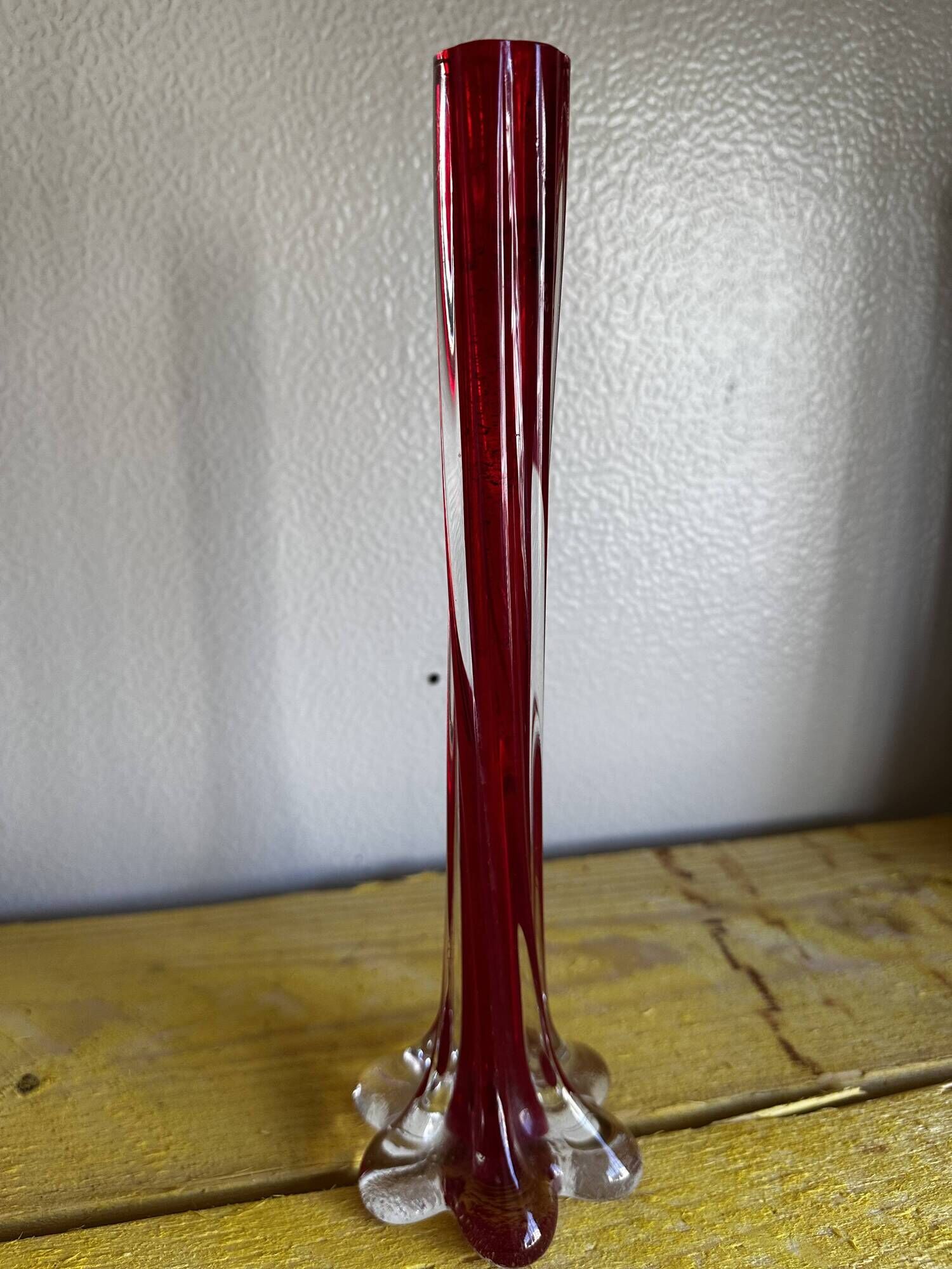 Ensemble de 6 Vases Soliflores années 60 en Verre de Murano