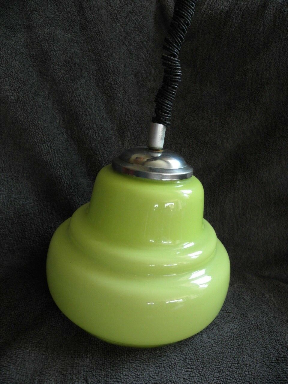 70s glass suspension