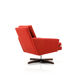Fauteuil de salon danois pivotant du milieu du siècle