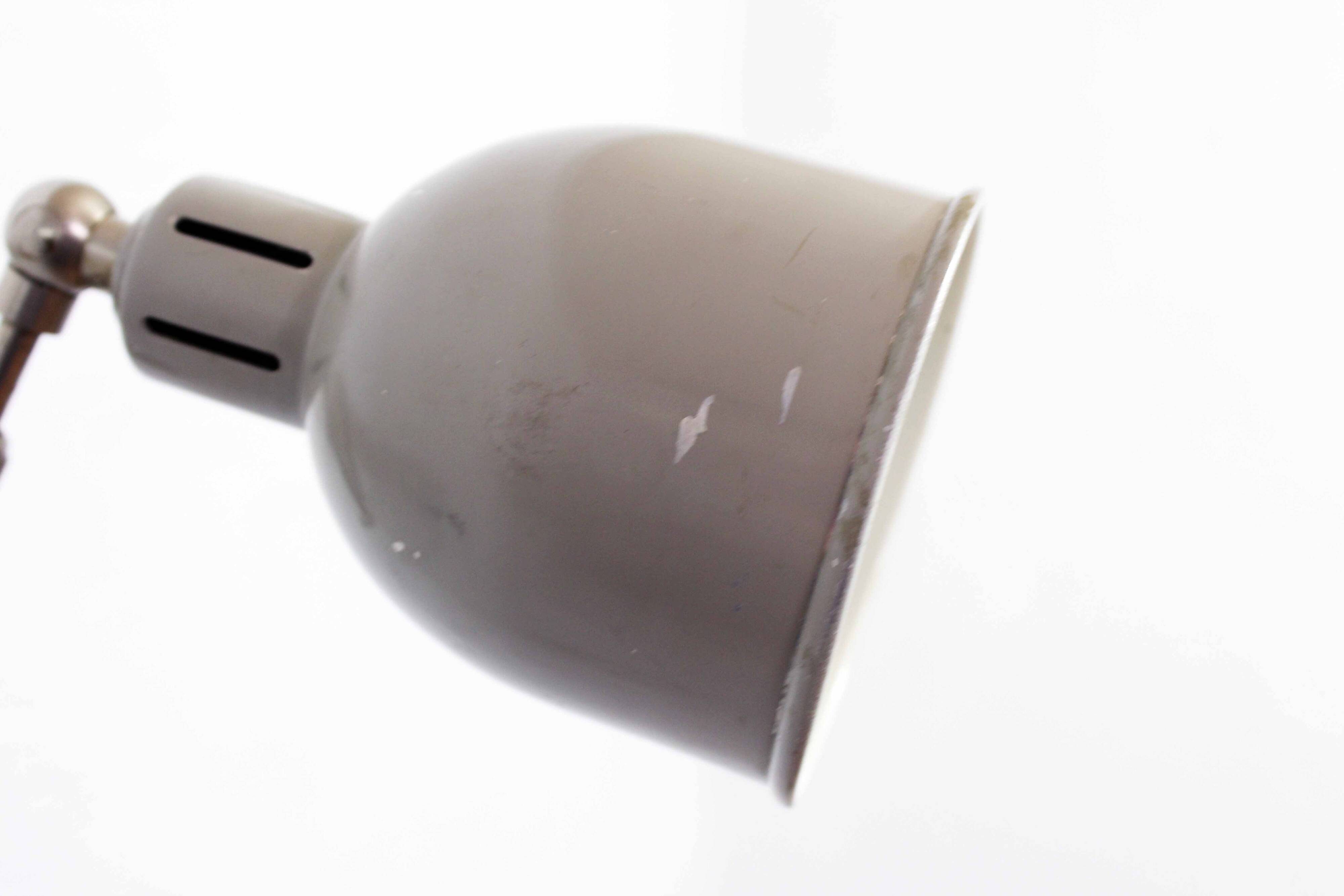 Bauhaus wall lamp by Alfred Müller, Switzerland 1930