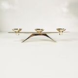Mid Century Candlestick, WMF, designed by Kurt Radke, 1960s.