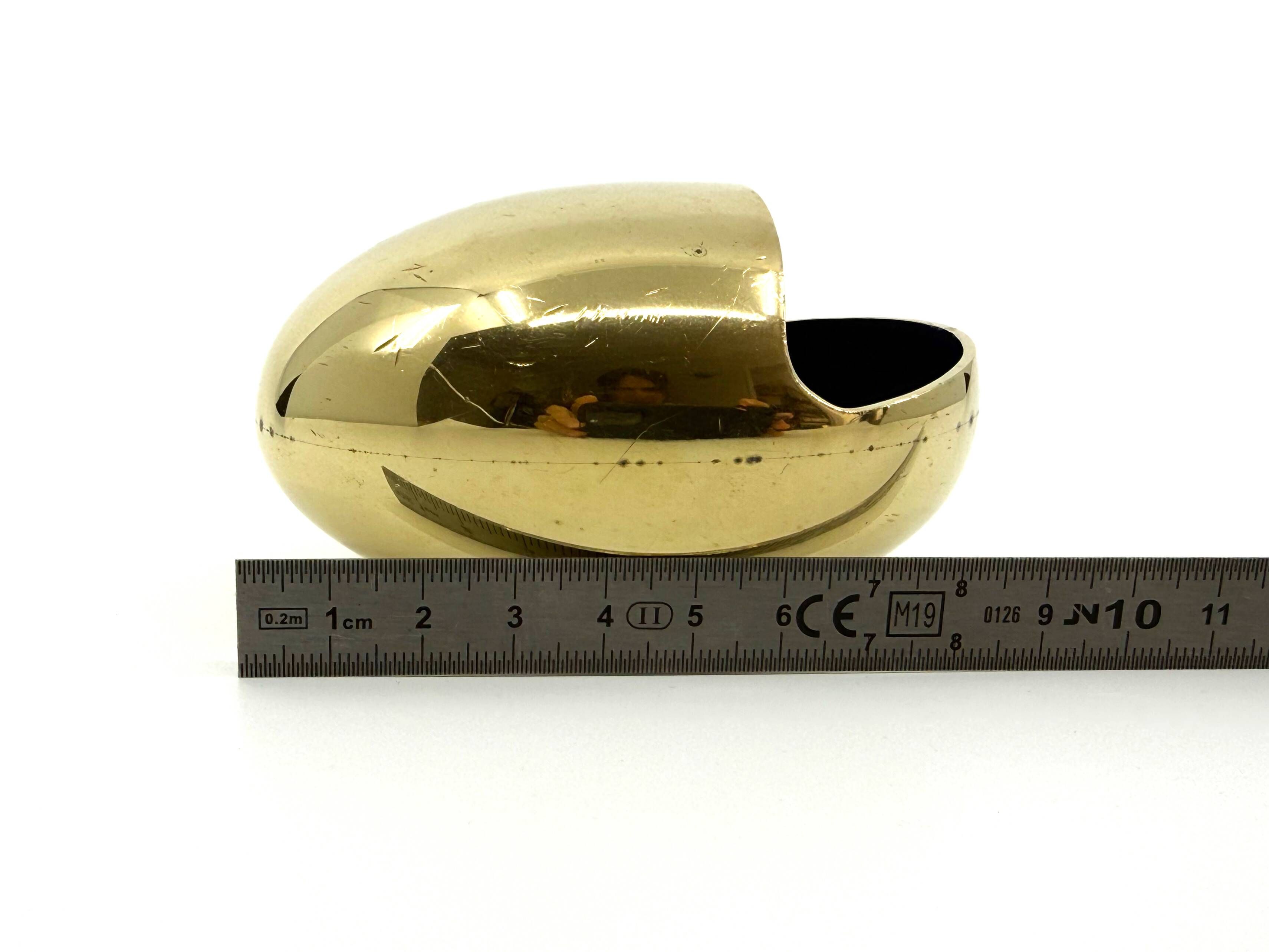 Modernist ashtray "the smile" • Hans Bundle for Carl Cohr • Denmark 50s