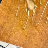 Vintage scoubidou tablet magazine holder