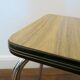 Tabouret en formica vintage