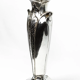 Ombelle vase in silver-plated metal — Art Nouveau Gallia, Christofle, 1904