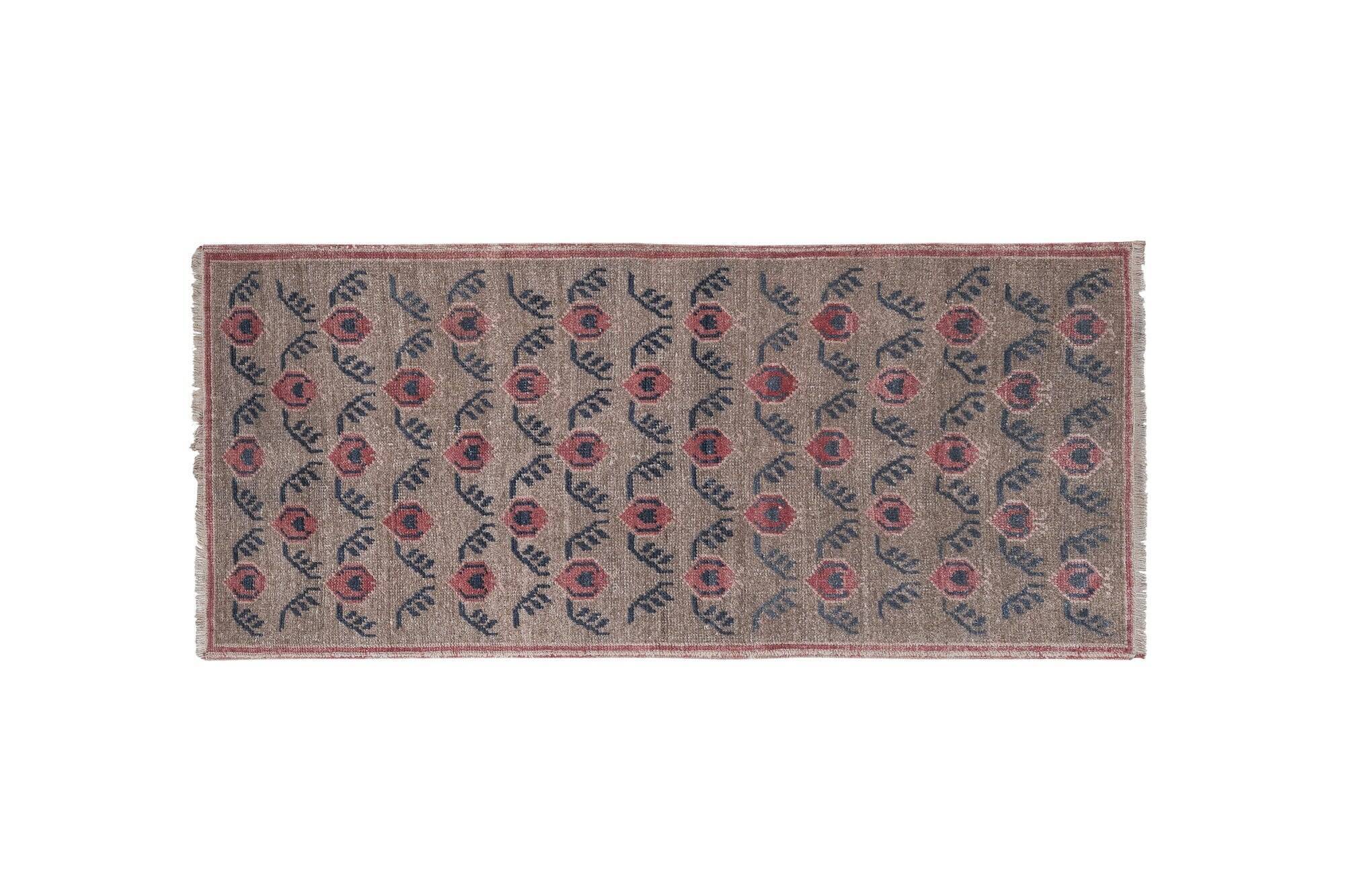 Vintage Turkish hallway rug 82x184 cm