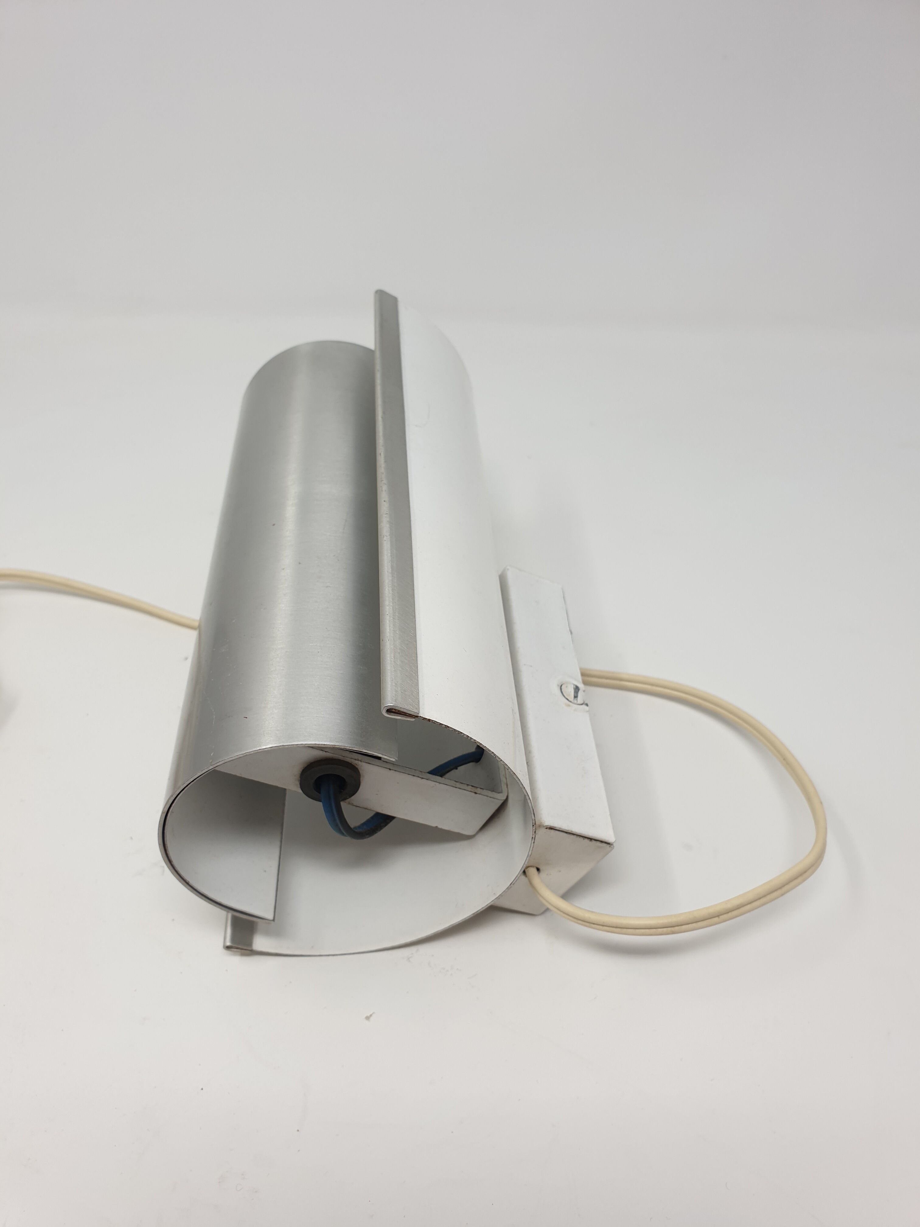 Applique murale année 70 inox