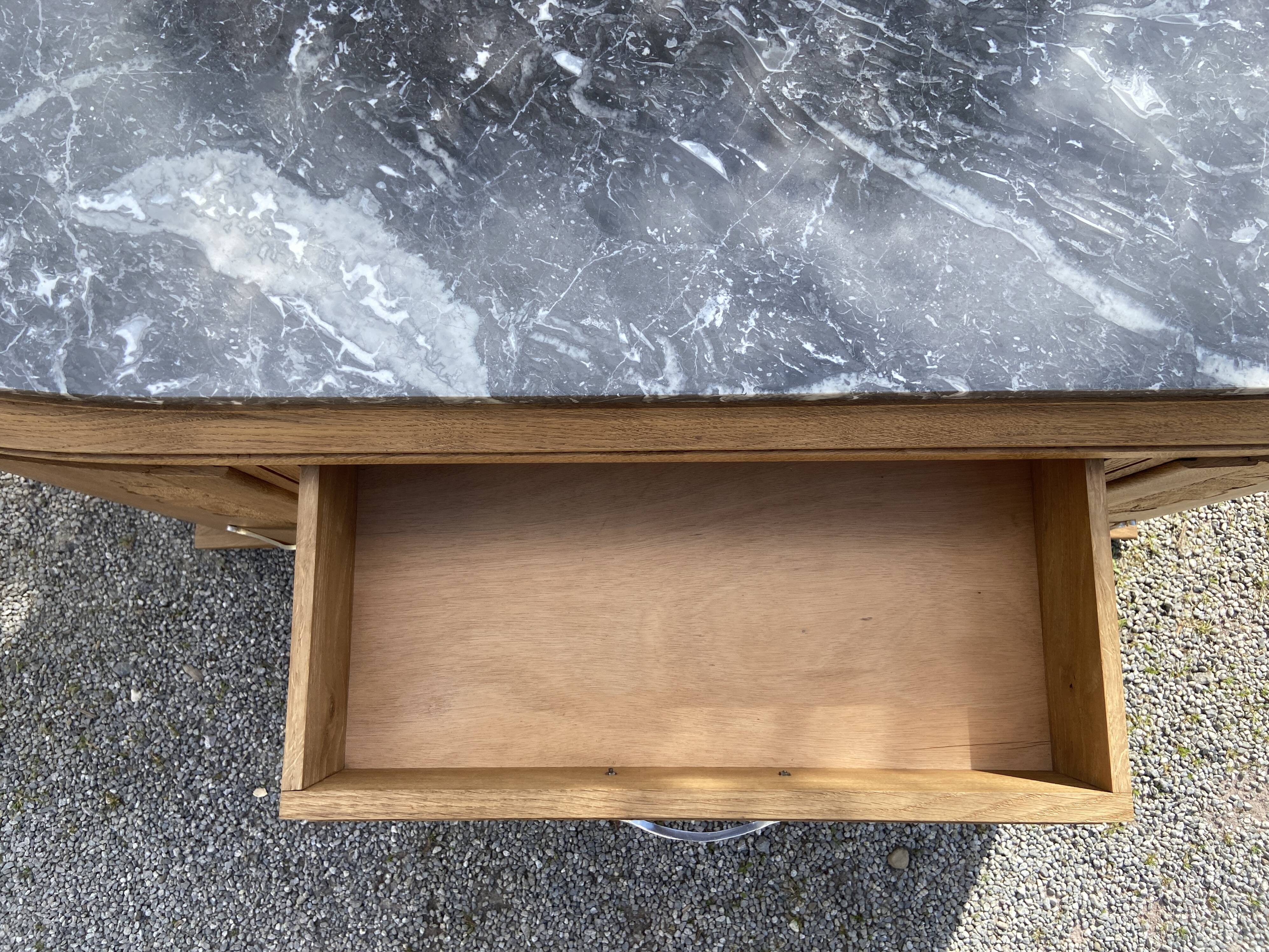 Art Deco oak sideboard