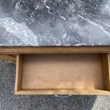 Art Deco oak sideboard