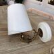 Pair of marble wall lights