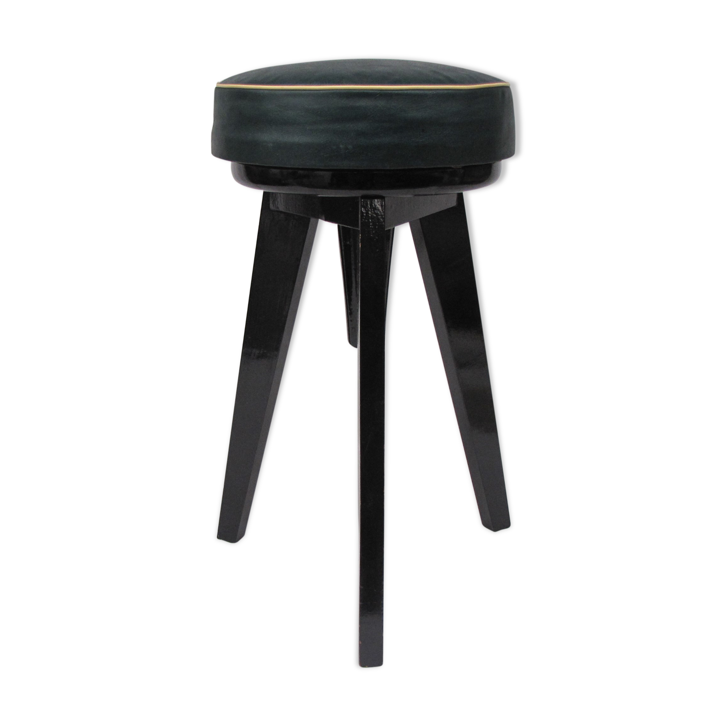 Vintage screw piano tabouret