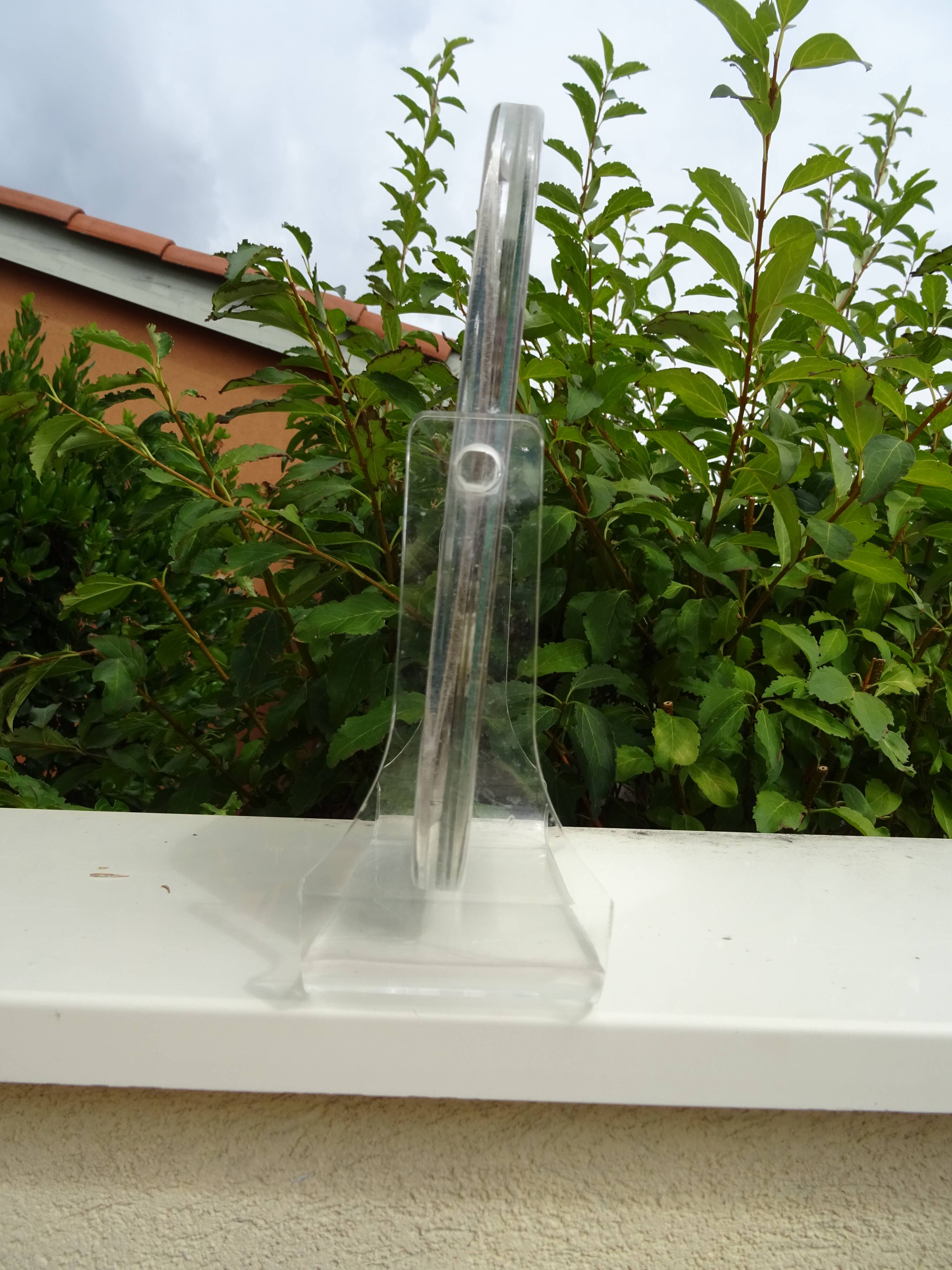 Vintage double-sided plexiglass mirror from the 60s/70s