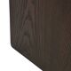 Vintage Italian side table made of ebonized wood 70's design