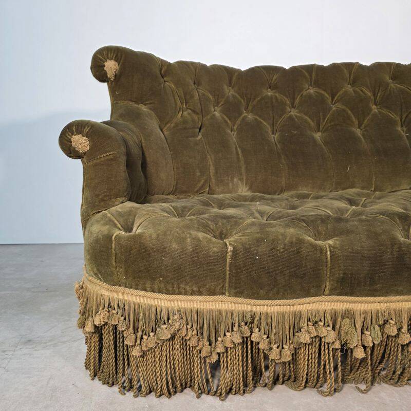 Joli canapé Napoléon III