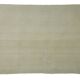 Turkish Kilim Konya 150x253 cm Plain White Minimalist Vintage