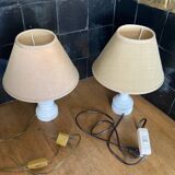 Paire lampes de chevet