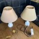 Paire lampes de chevet