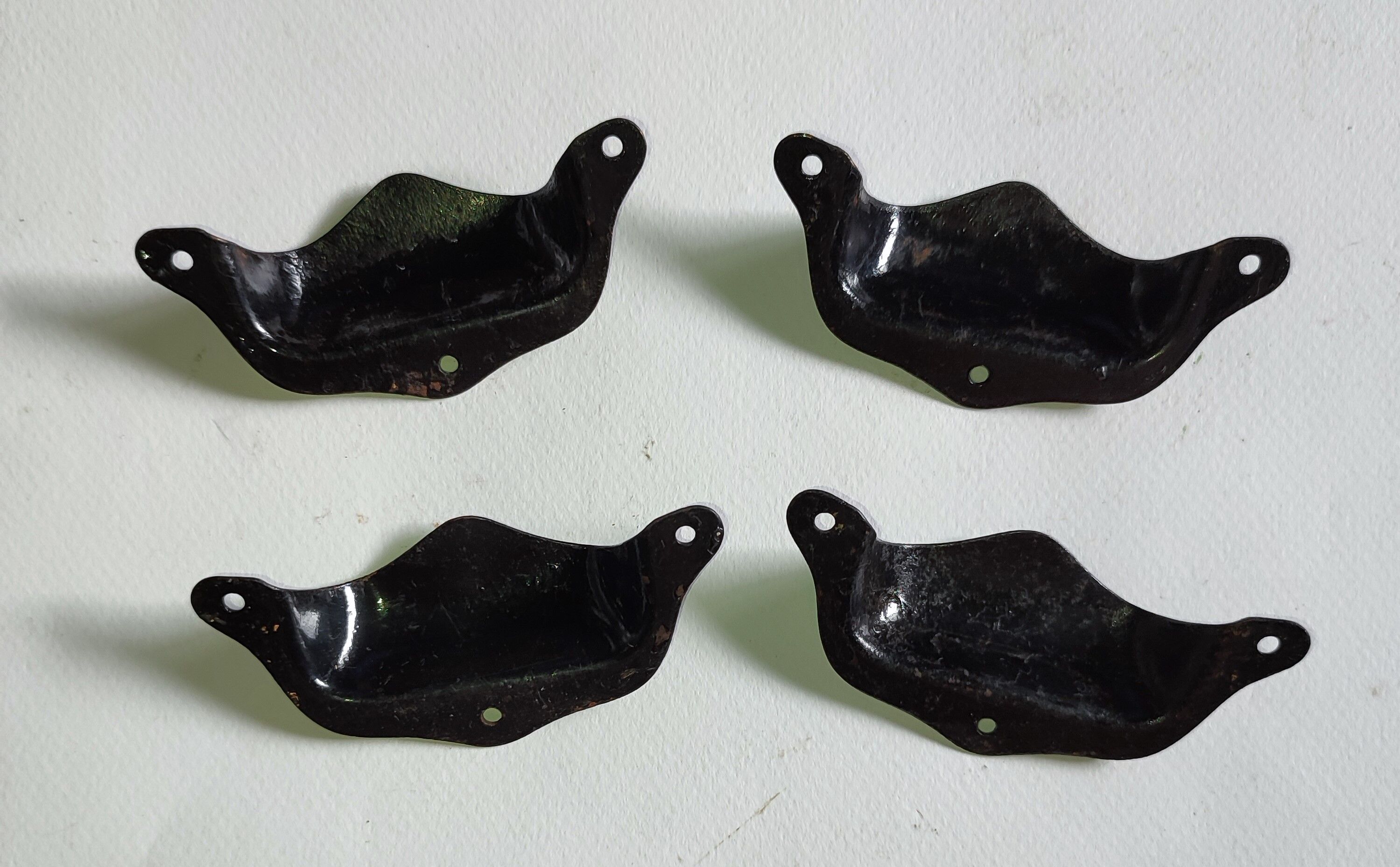 Metal "Shell" handles