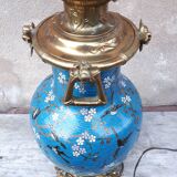 Chinese cloisonné enamel vase, China, late 19th century