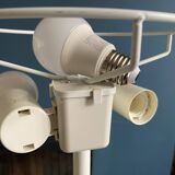 Ikea Nymane mushroom floor lamp TYP G1706 in white metal, 1990