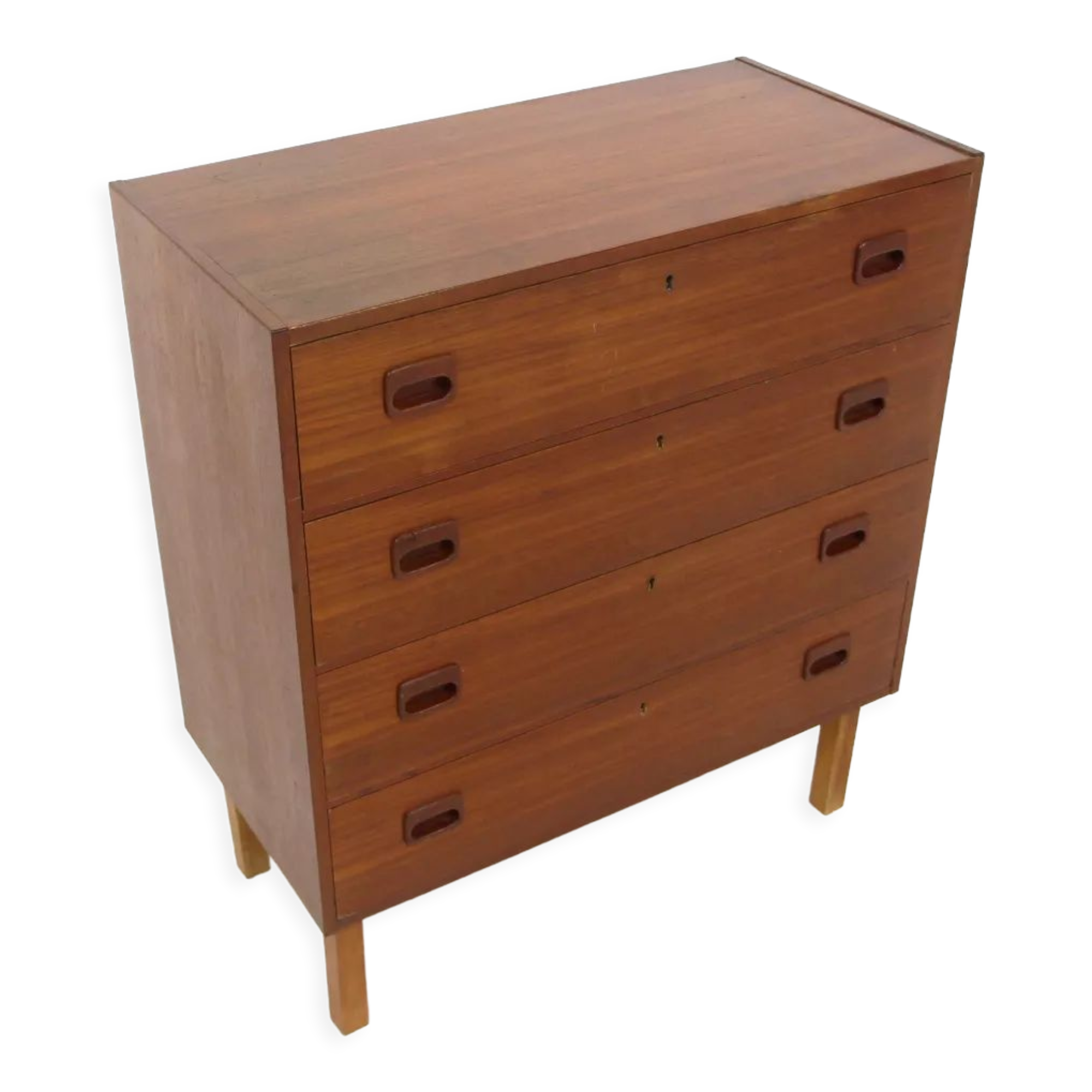 Scandinavian teak chest of drawers, Sweden, 1960