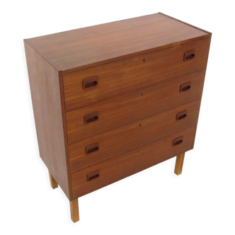 Scandinavian teak chest of drawers, Sweden, 1960