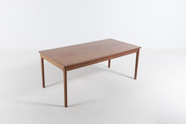 Ole Wanscher mahogany coffee table for Poul Jeppesen Møbelfabrik
