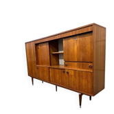 Buffet en bois XL vintage / meuble mural / midboard