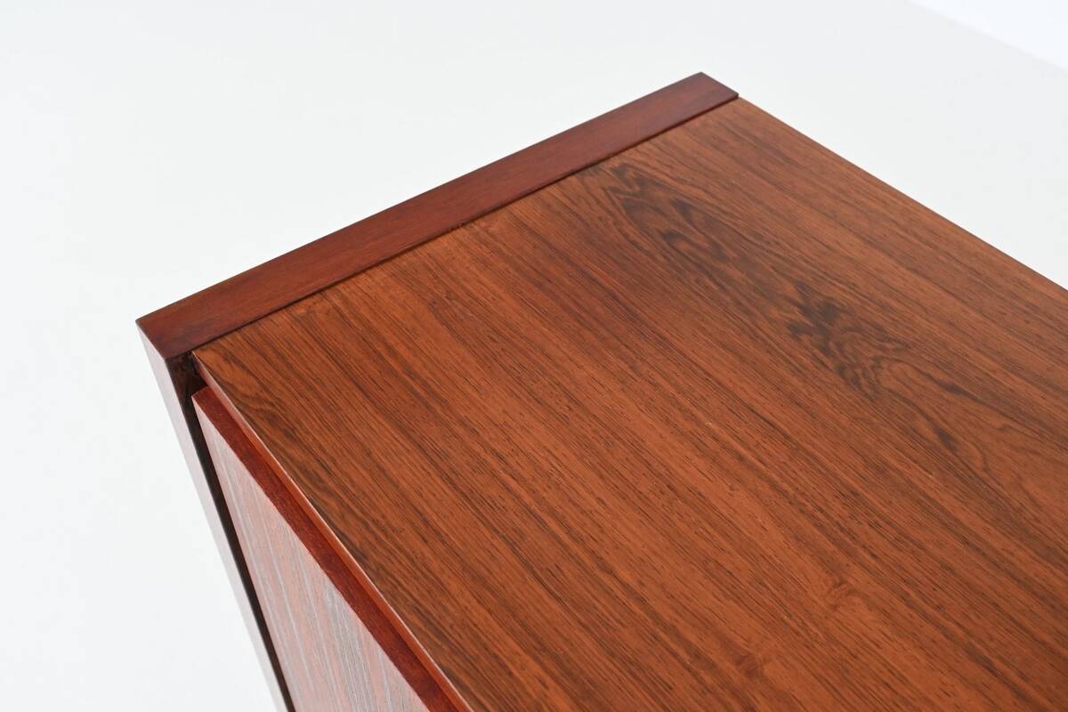 Topform highboard rosewood and brass Netherlands 1960
