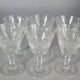 Ensemble de 6 anciens verres aperitif cristal taillé. Parfait état.  SC