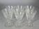 Set of 6 antique cut crystal aperitif glasses. Perfect condition. SC