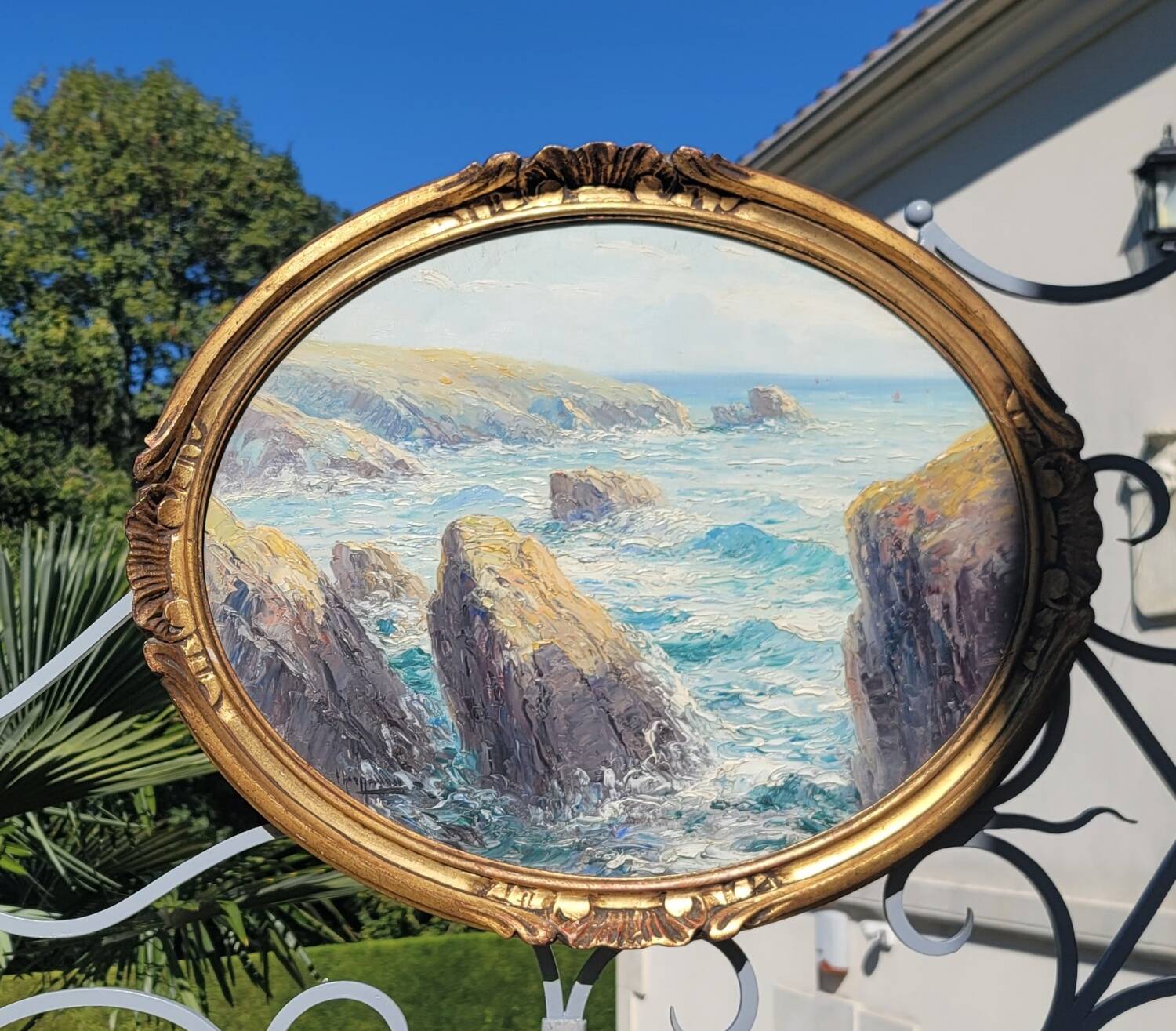 Peinture marine 19eme
