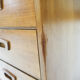 Mid-century teak desk, The Netherlands 1950's