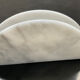 Vintage letter holder in white marble