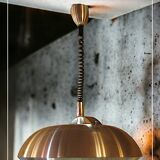 Vintage Space Age pendant chandelier in the style of Lakro Amstelveen.