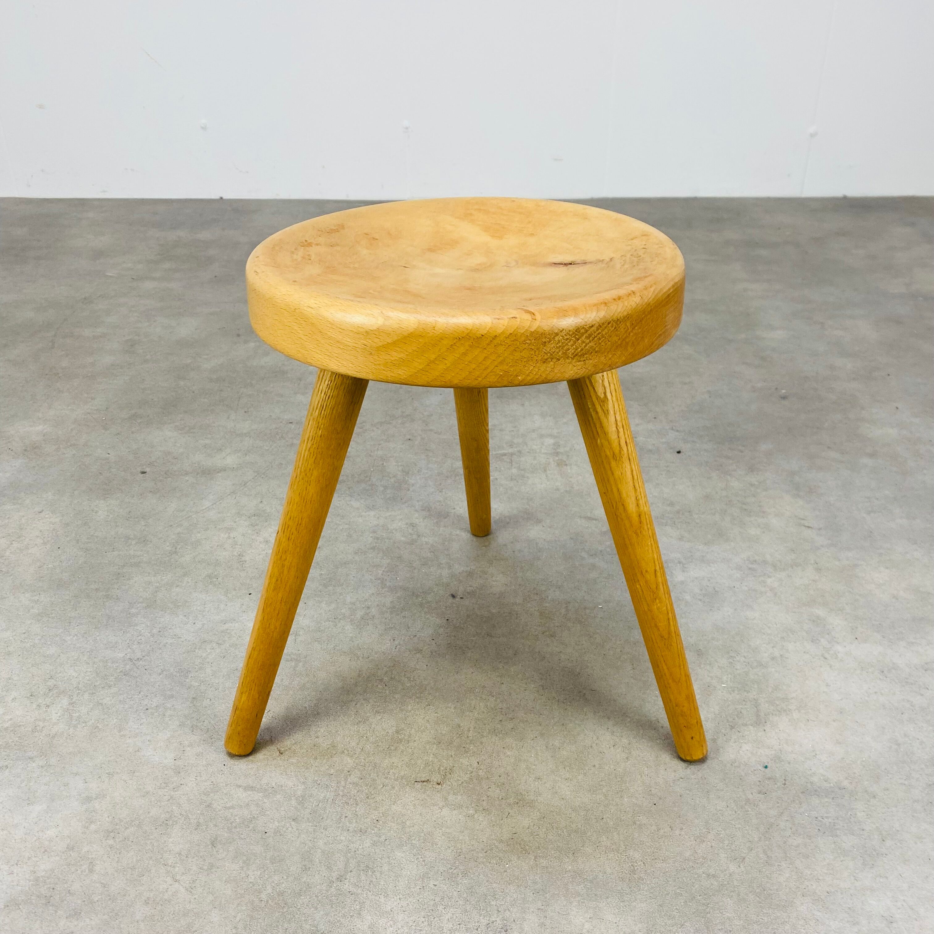 Wooden shepherd tripod stool