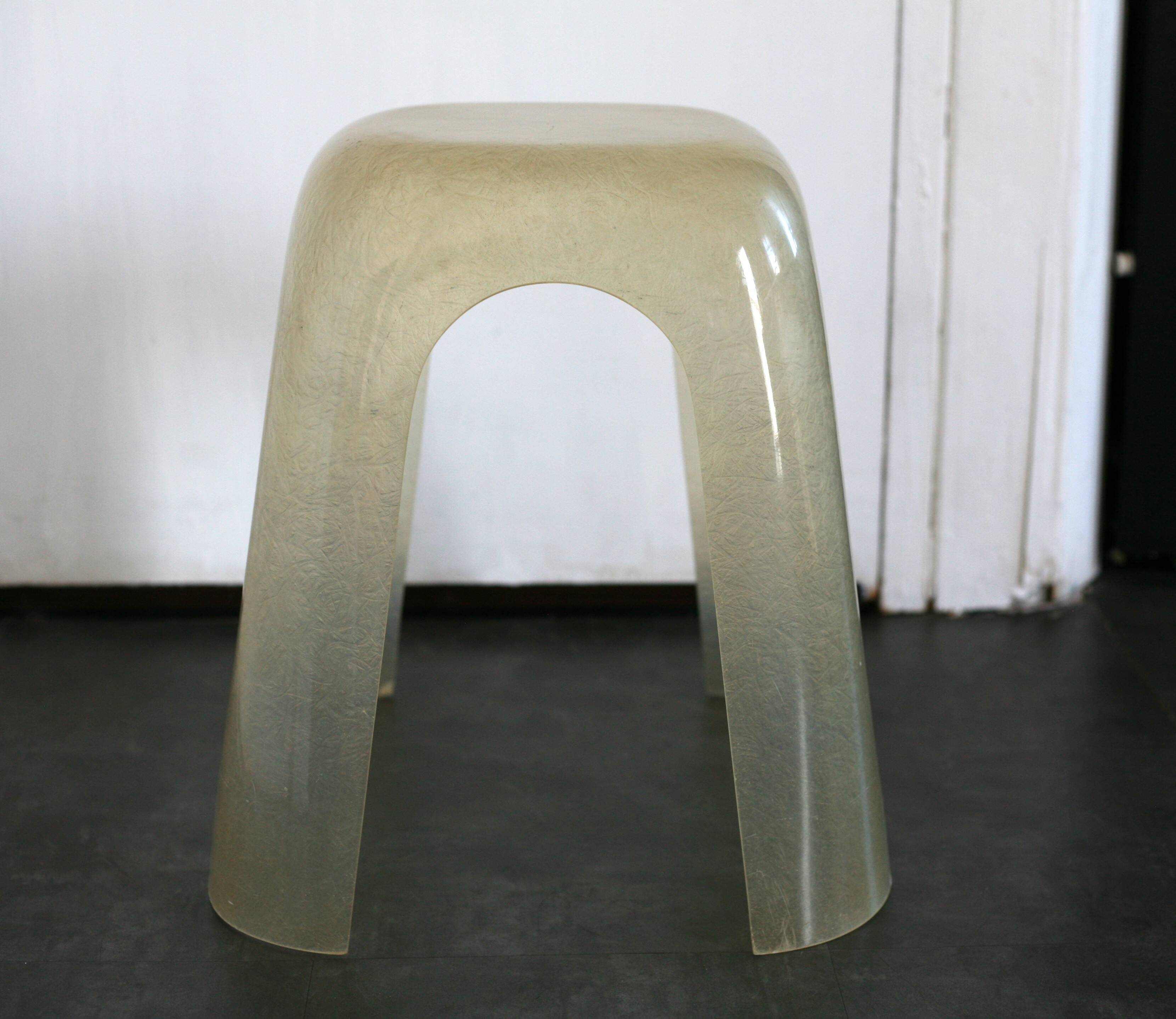 1970s resin stool