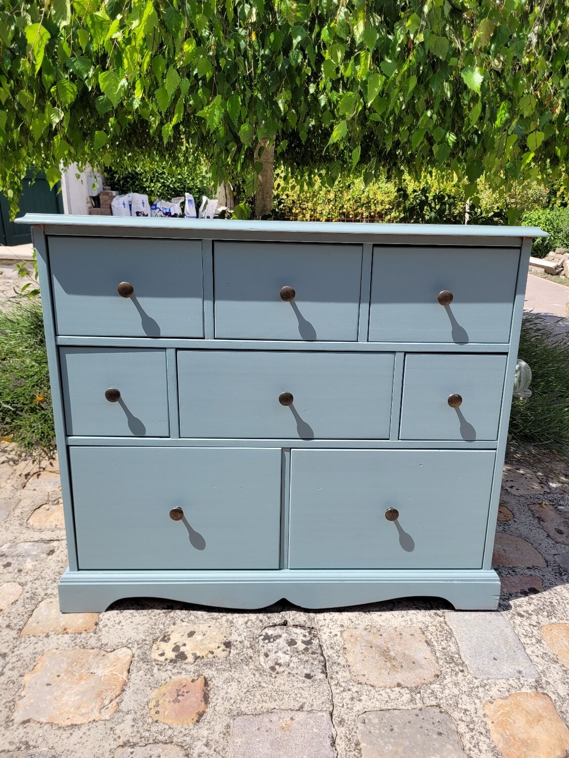 Apothecary chest of drawers Colmar 8 drawers