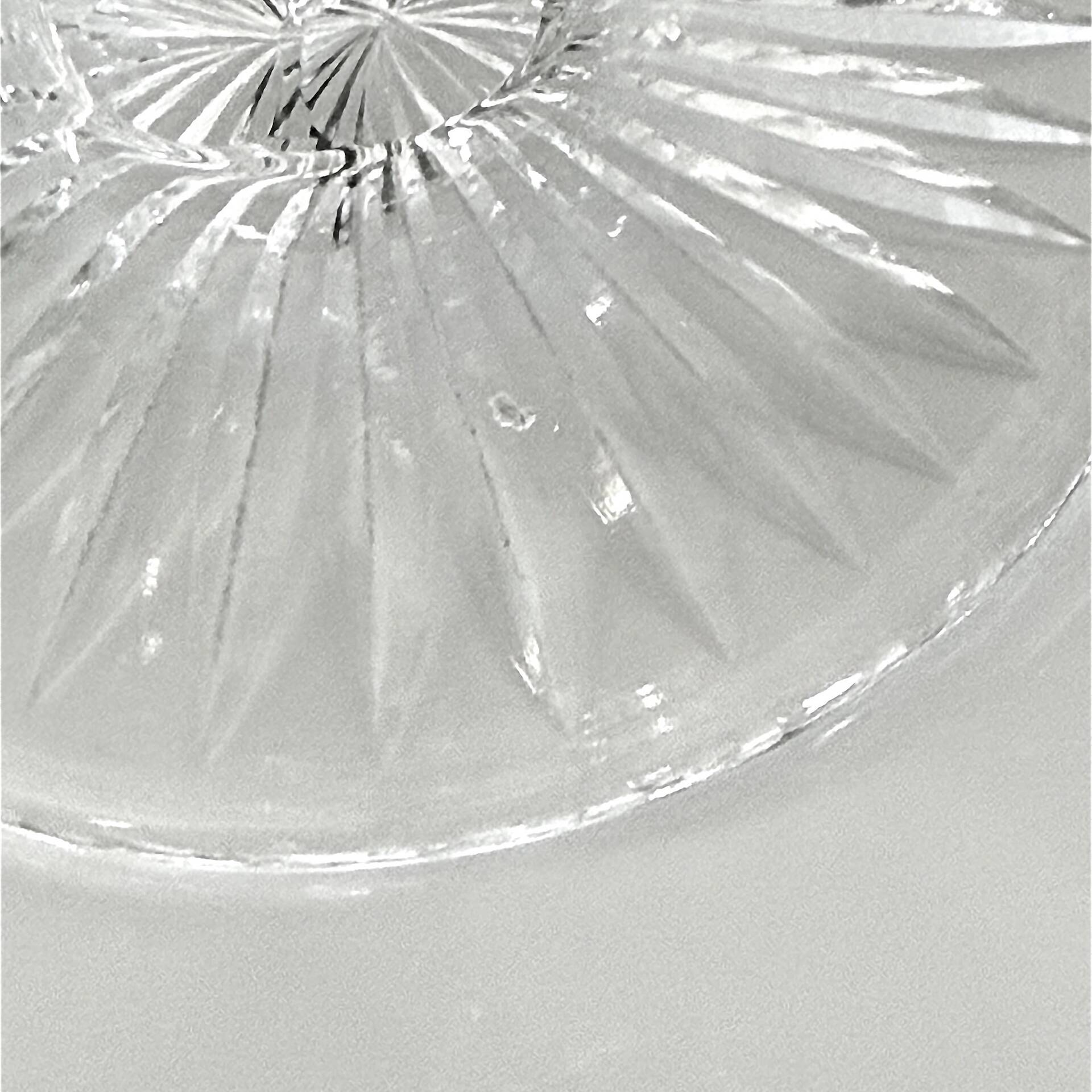 Set of 5 crystal champagne glasses from Saint-Louis | Gavarni model