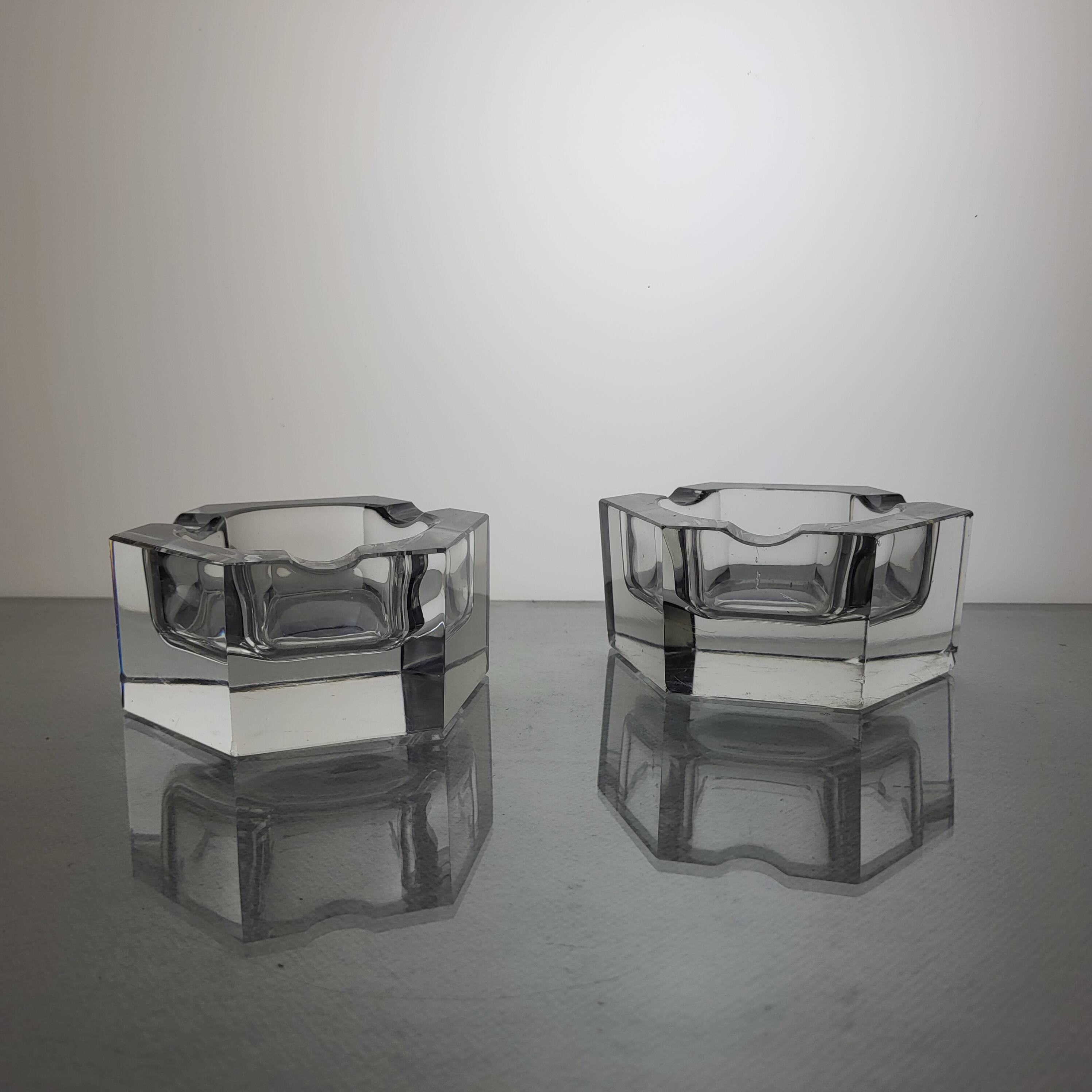 Baccarat crystal ashtray