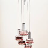 Space Age Cascading Pendant from Polam, 1960s