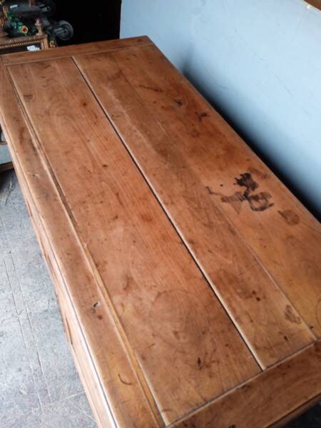 Regional buffet from the 18th century in blond cherry