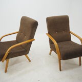 Pair of armchairs, Czechoslovakia, 1960