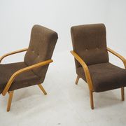 Pair of armchairs, Czechoslovakia, 1960
