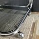 Space Age side table on wheels