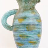 Important pitcher Robert Dupanier in Vallauris vintage 50's 50s ceramic
