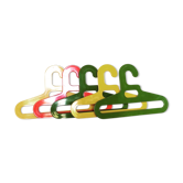 Set of five hangers