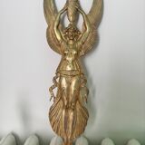 Large candlestick with winged caryatids