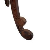 Elegante Porta Vaso Vintage in Ciliegio