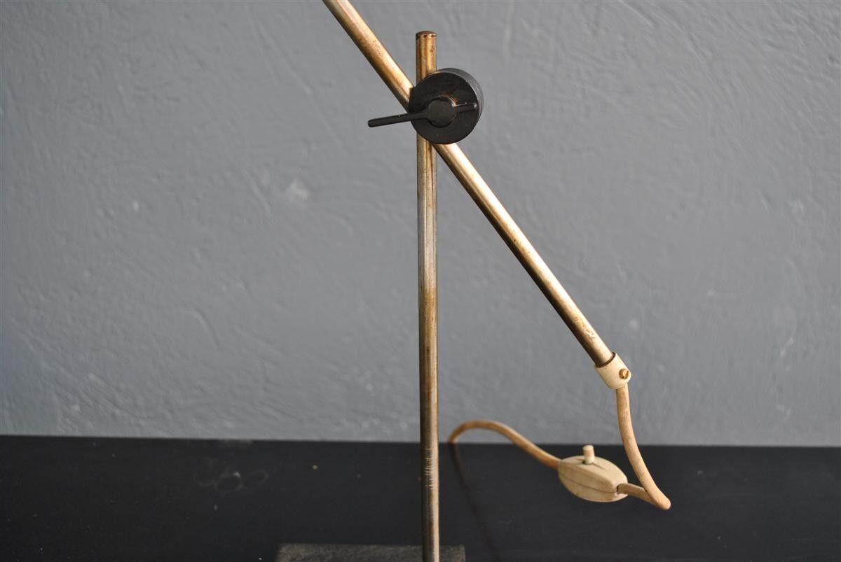 Lampe de bureau art déco 1950 orientable
